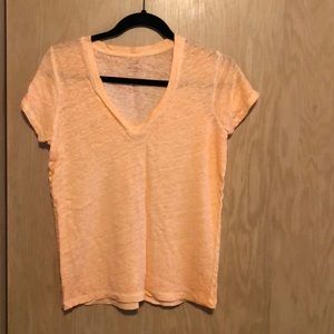 Linen T-shirt from J Crew sz M